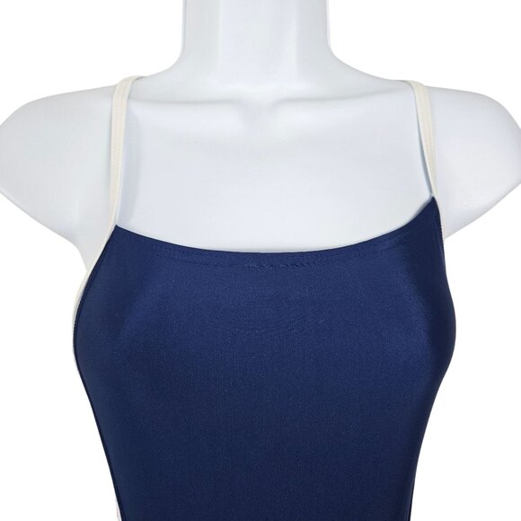 Speedo Womens Relay Back One-Piece Swimsuit Size 6/32 Red White Blue Competitive - Picture 8 of 13